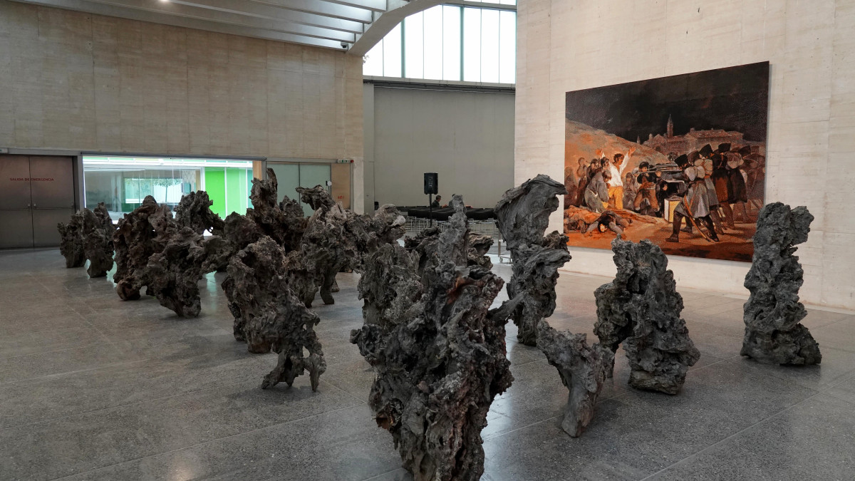 Imagen: Exposición ‘Ai Weiwei. Don Quixote’ en el Museo de Arte Contemporáneo de Castilla y León / Eduardo Margareto 