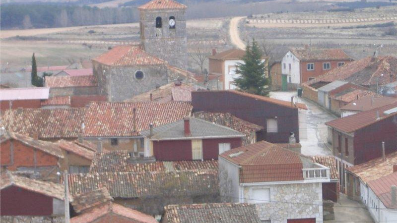 Imagen: Imagen panorámica del municipio soriano de Fuentearmegil. 