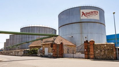 Imagen: La fábrica de azucarera de La Bañeza / El Diario de León.