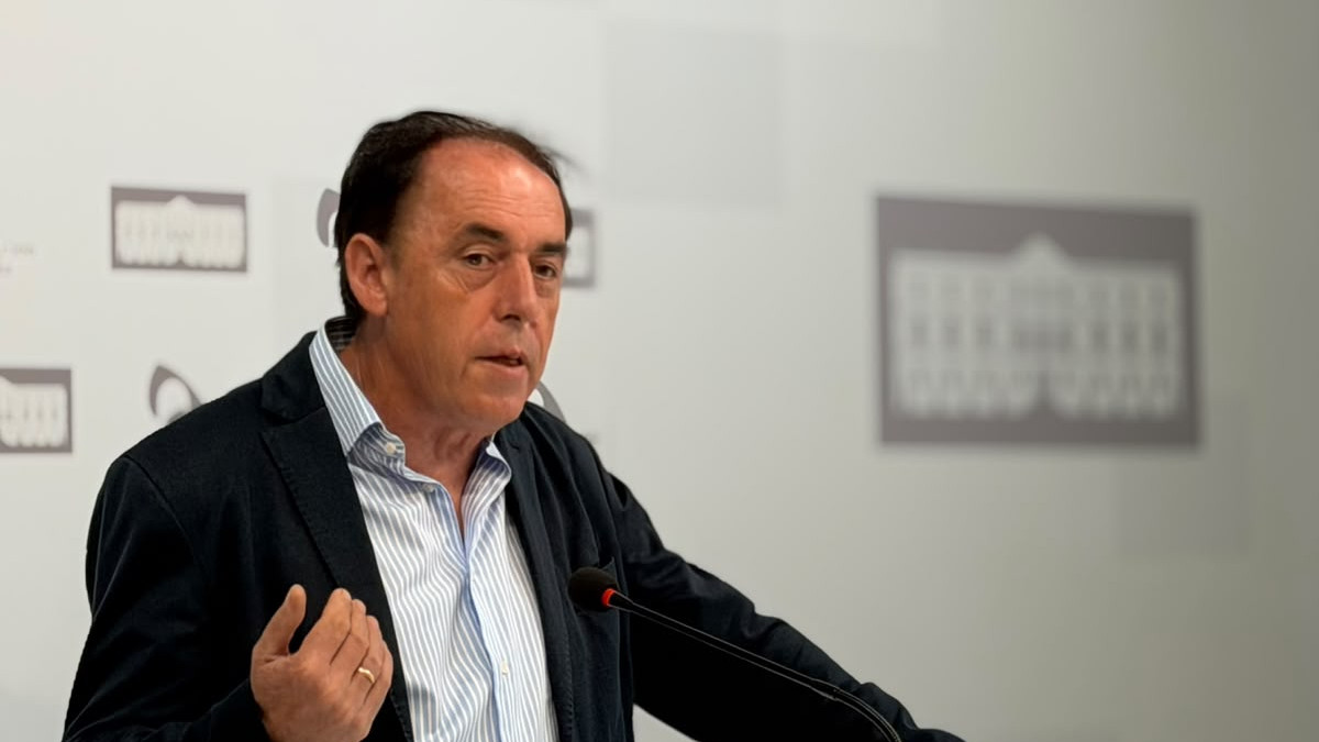 Imagen: Benito Serrano, presidente de la Diputación de Soria. 