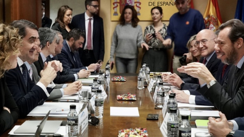 Imagen: ICAL | Miriam Chacón. Reunión del Consejo de Administración de la Sociedad Valladolid Alta Velocidad en febrero de 2024