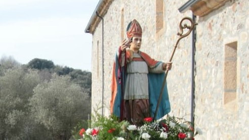 Imagen: Imagen de San Blas en Campo