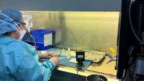 Imagen: Actual sala blanca