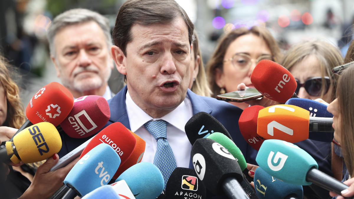 Imagen: ICAL. Alfonso Fernández Mañueco, presidente del PP de Castilla y León.