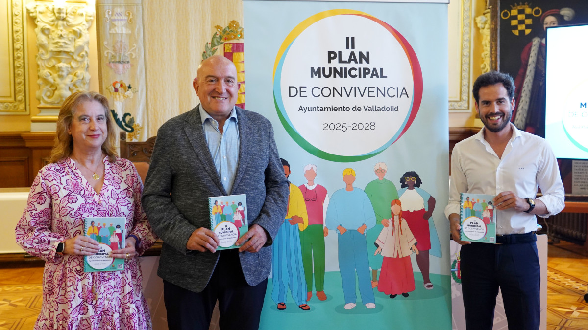 Imagen: ICAL. El Ayuntamiento de Valladolid presenta el II Plan Municipal de Convivencia.