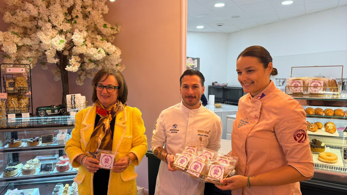 Imagen: Presentación dela campaña 'La cookie solidaria'