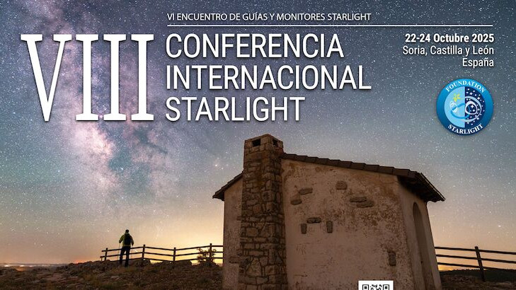 Imagen: Soria acoge el VIII Encuentro Internacional Starlight, el foro internacional de referencia para el astroturismo y la defensa del cielo nocturno.