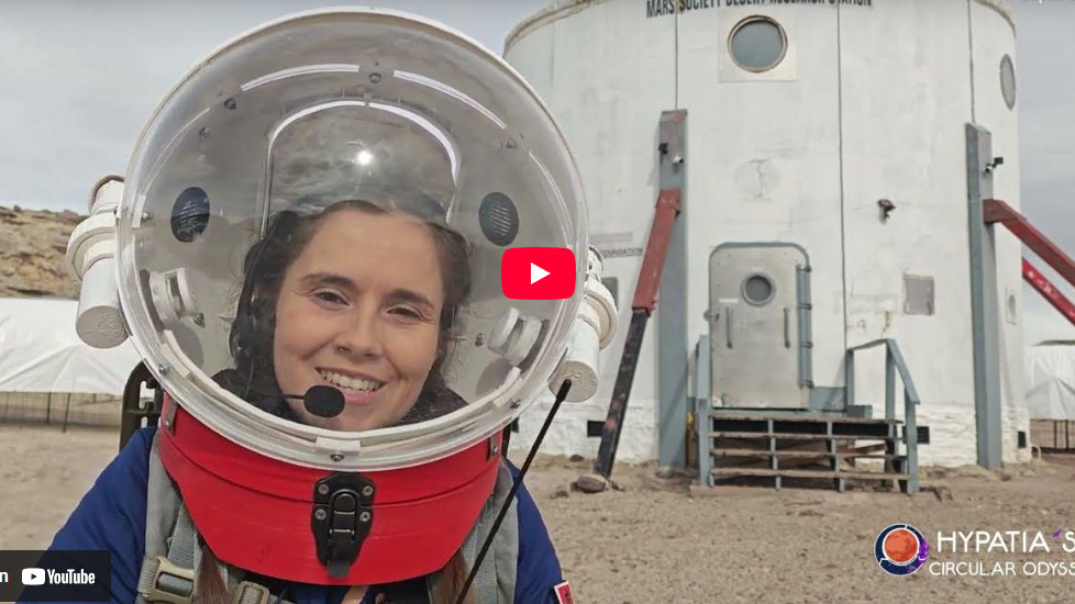 Imagen: Imagen de Jennifer García en la Misión