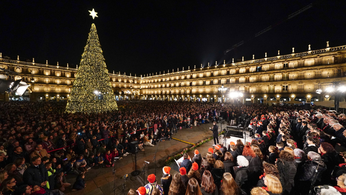Imagen: Encendido de las luces de Navidad en 2024