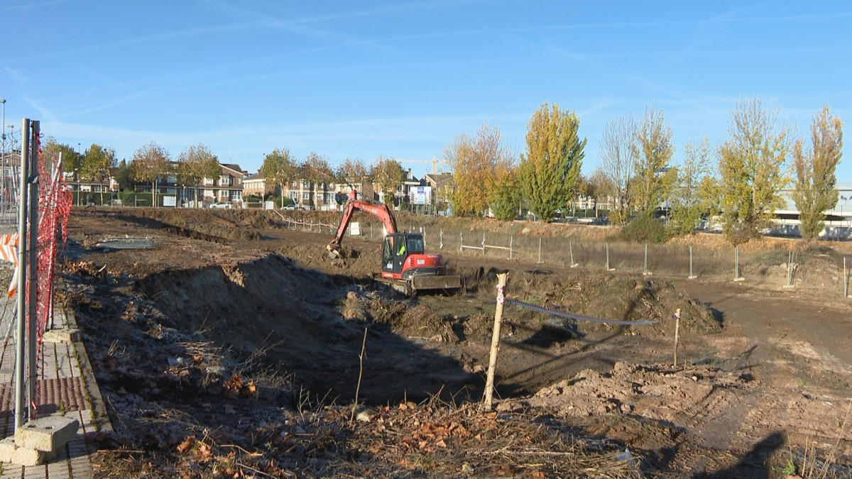 Imagen: Inicio de las obras de las nuevas viviendas en Santa Marta de Tormes