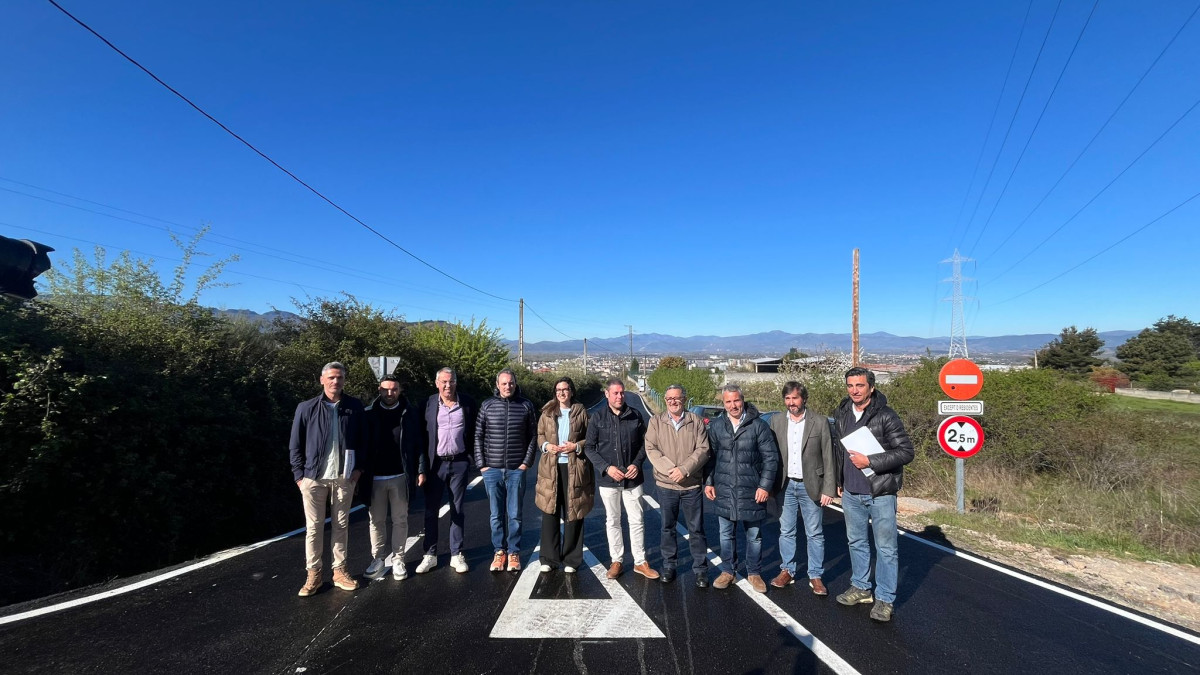 Imagen: Inauguración del nuevo vial