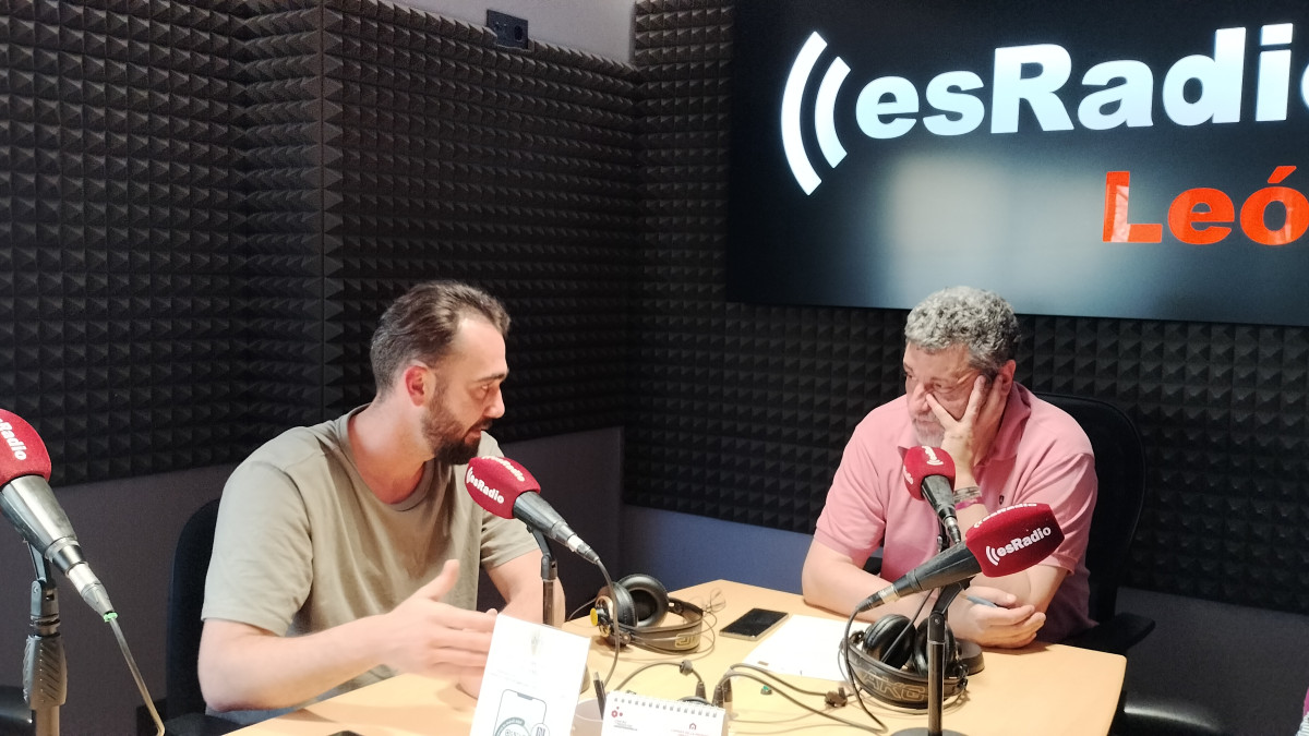 Imagen: El asesor energético Marcos de Juan durante la entrevista en el programa Manos Arriba