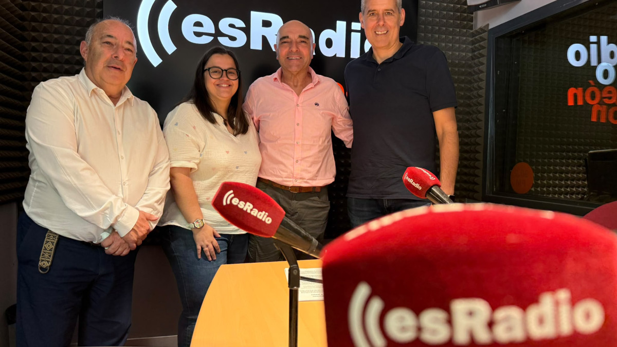 Imagen: Miguel Ángel Cordero y Javier Caballero en Es La Mañana de León