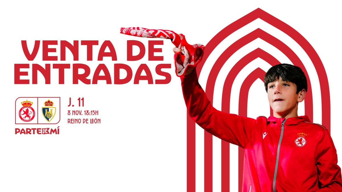 Imagen: Anuncio de la venta de entradas en León