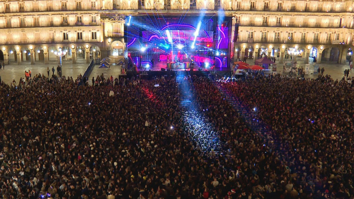 Imagen: Imagen de la celebración del Año Nuevo Universitario en 2023.