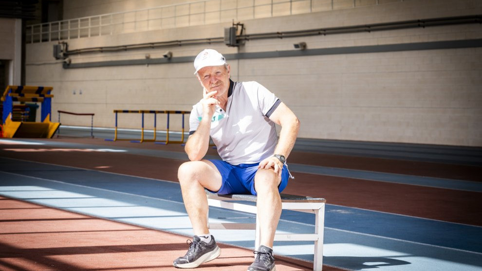 Imagen: El entrenador de atletismo Enrique Pascual Oliva, Premio Castilla y León del Deporte 2024. 