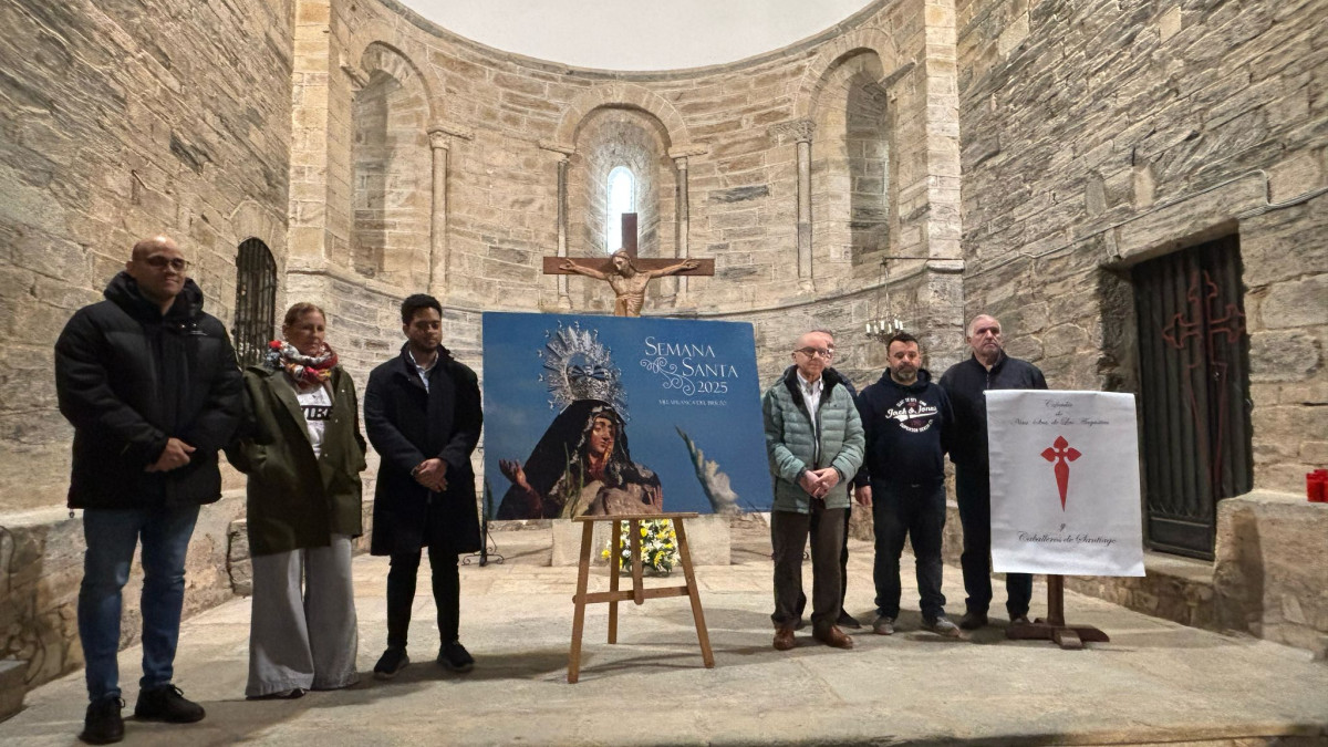 Imagen: Presentación de la Semana Santa de Villafranca de El Bierzo