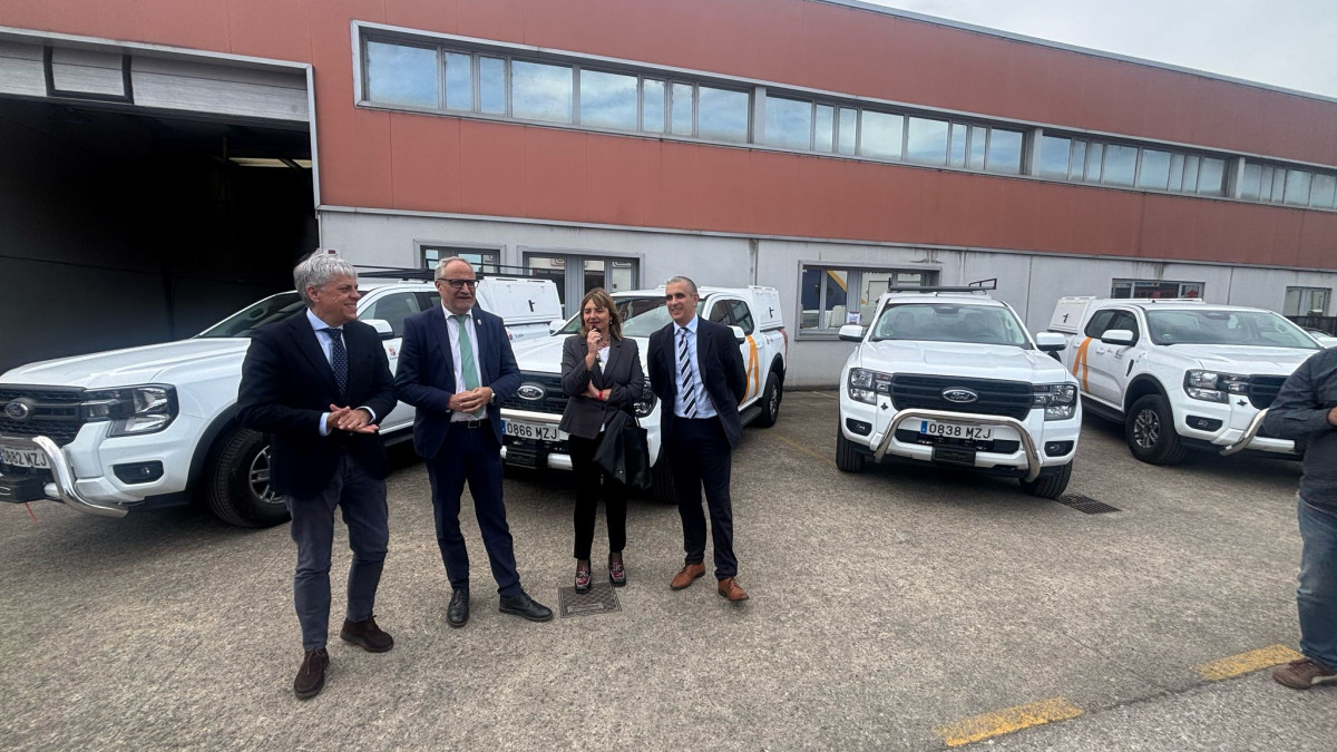 Imagen: Presentación de los nuevos vehículos