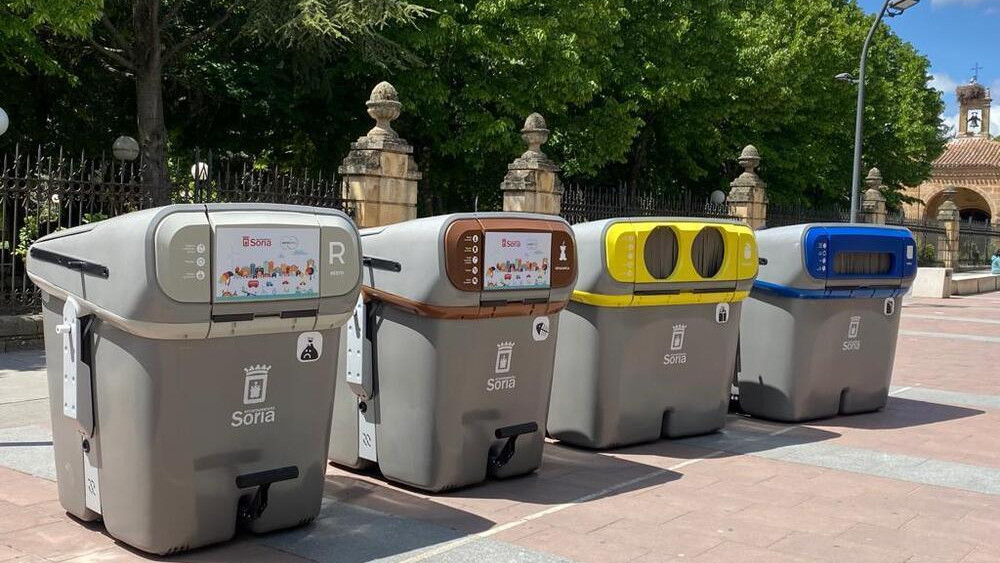 Imagen: Soria, entre las ciudades que más reciclan papel y cartón de España. 