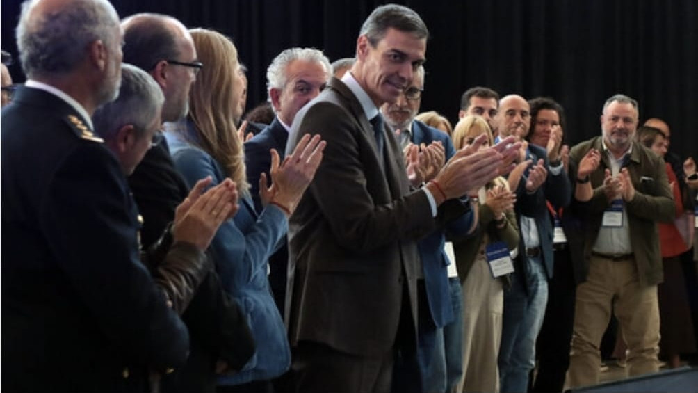 Imagen: El presidente del Gobierno participó en la convención (Foto: Ical)