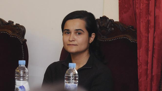Imagen: Triana Martínez, una de las tres acusadas por el crimen de la presidenta de la Diputación de León, Isabel Carrasco, durante el juicio 