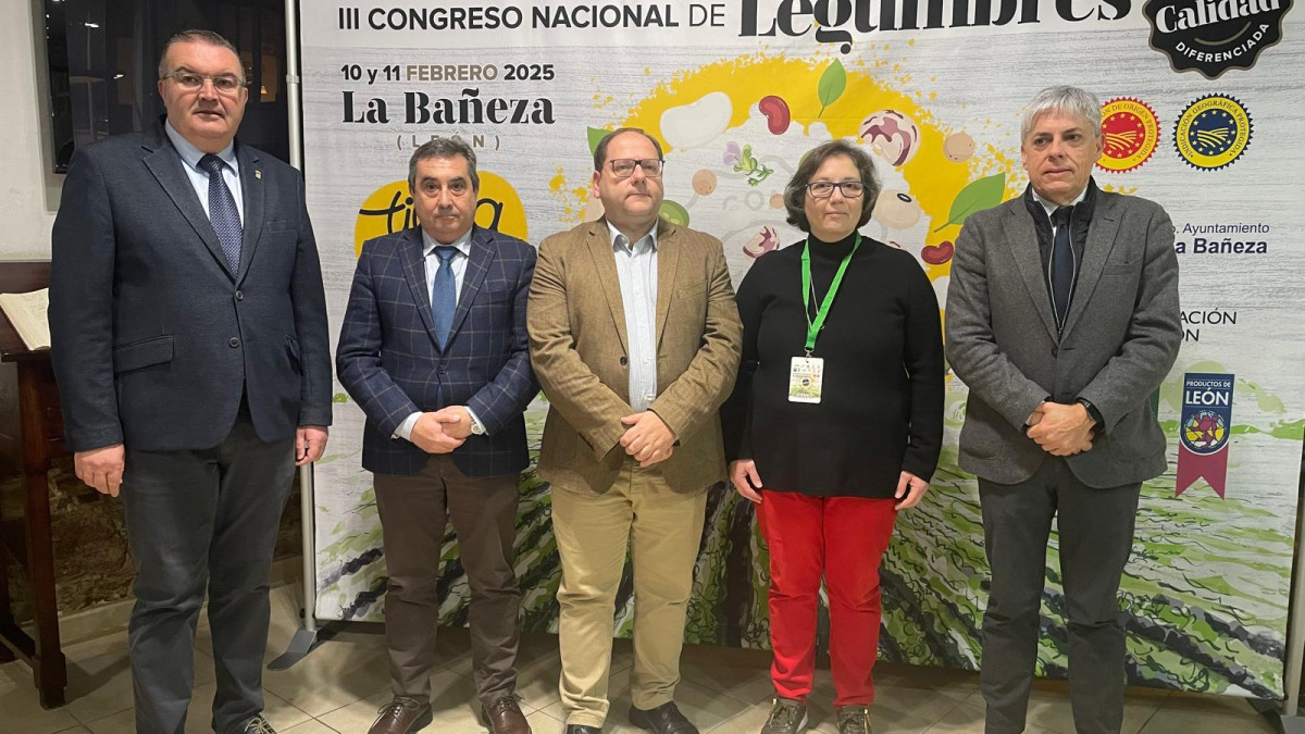 Imagen: ICAL / III Congreso Nacional de Legumbres con Calidad Diferenciada que ha arrancado hoy en La Bañeza