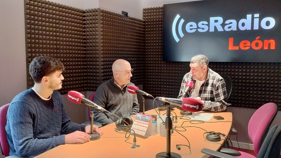 Imagen: Manos Arriba / Juan Mateo Fernández y Jorge Martínez durante la entrevista en el programa 