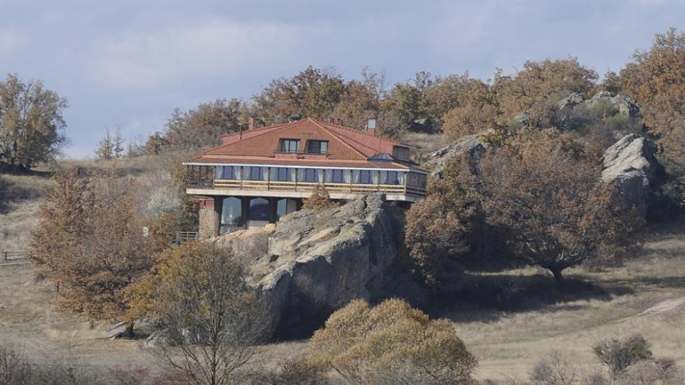 Imagen: Imagen exterior del Hotel Valonsadero. Foto: Diario de Soria. 