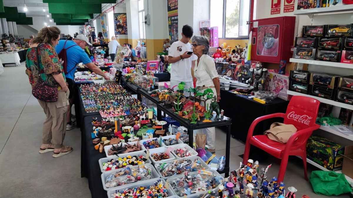 Imagen: Numerosas personas han pasado por el Recinto Ferial durante el desarrollo de la actividad