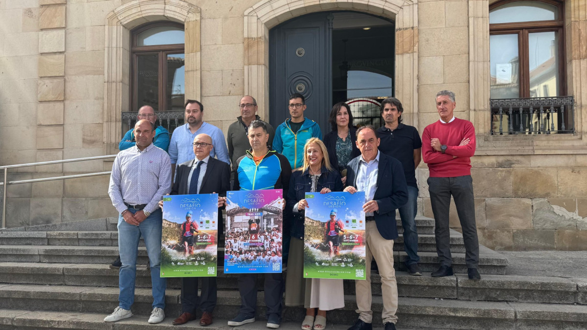Imagen: La Diputación de Soria ha acogido esta mañana la presentación de la XI edición del Desafío Urbión, que se celebrará este fin de semana, del 5 al 7 de septiembre, con salida desde Covaleda.