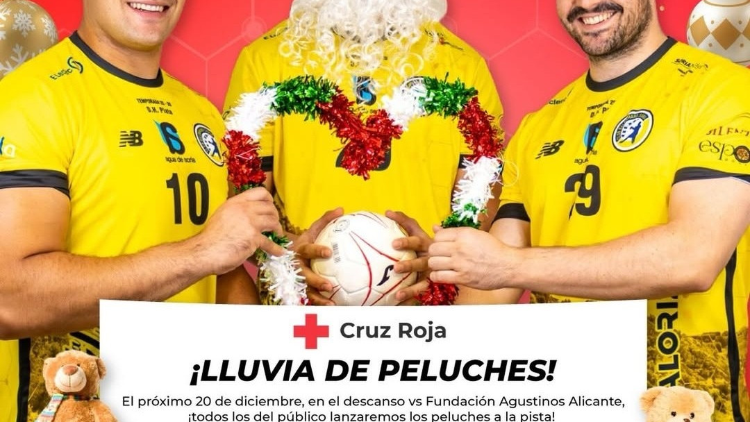 Imagen: Cartel anunciador del partido de balonmano del próximo sábado. 