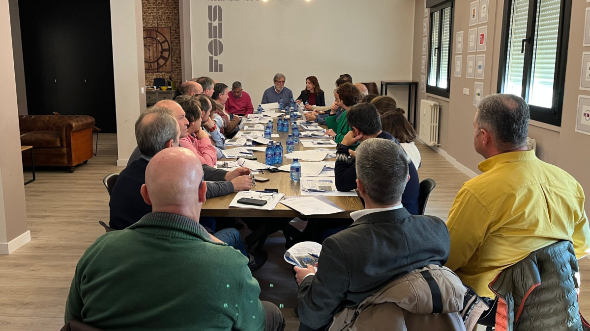 Imagen: Imagen de la Asamblea de la Federación de Organizaciones Empresariales Sorianas (FOES).