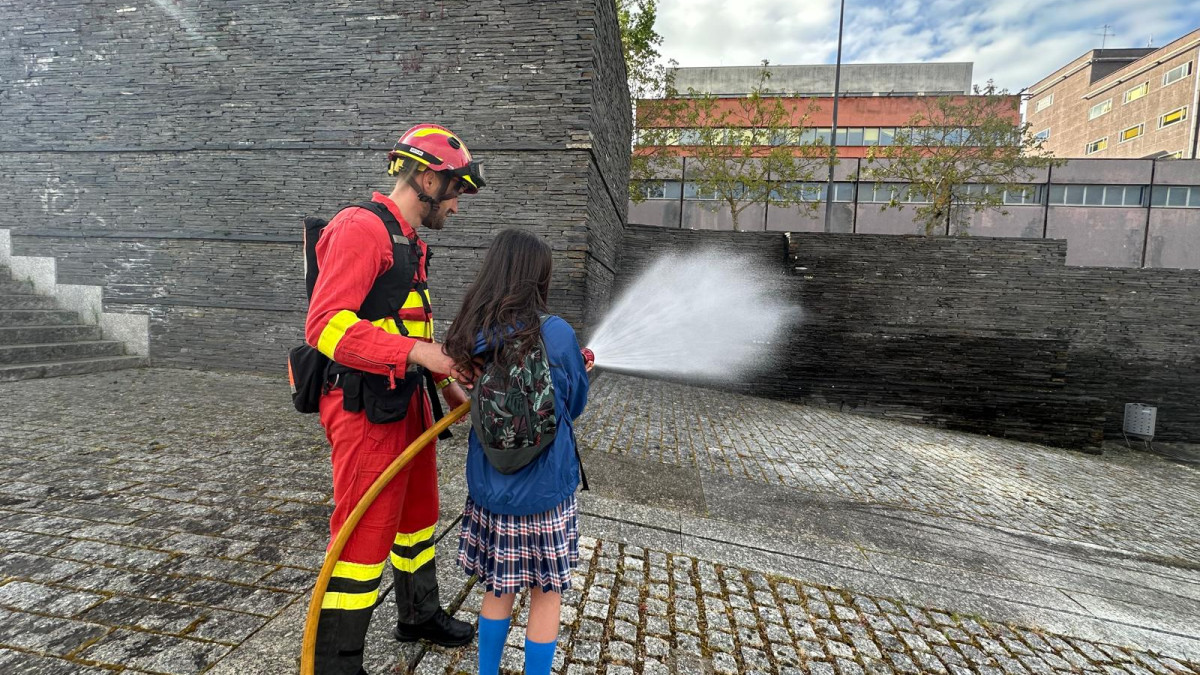 Imagen: Una de las actividades de la campaña