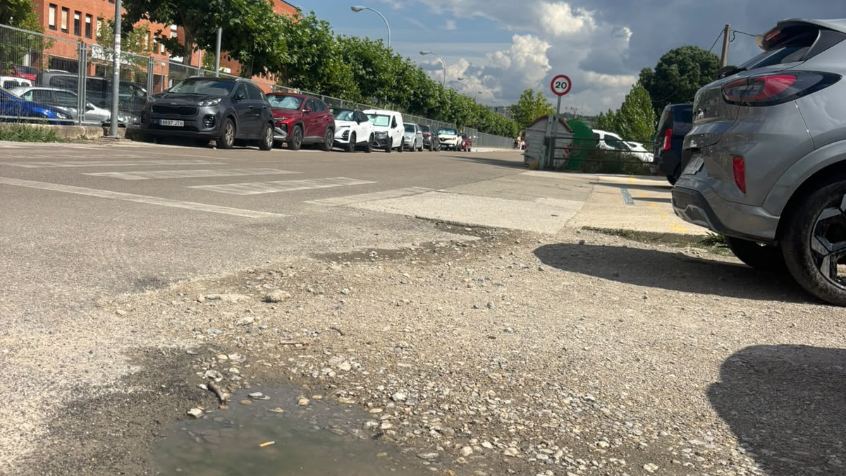 Imagen: Obras en la calle Médicos sin Fronteras