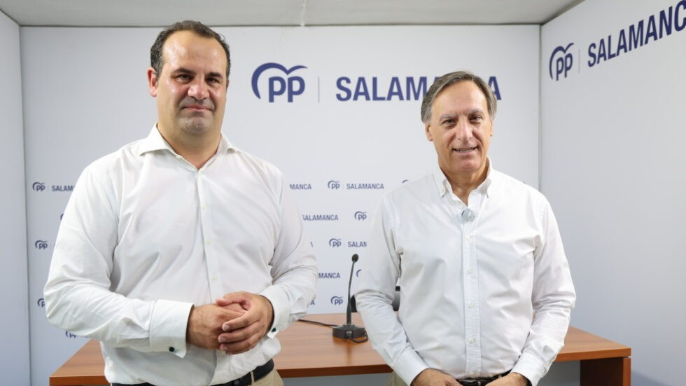 Imagen: David Mingo junto a Carlos García Carbayo