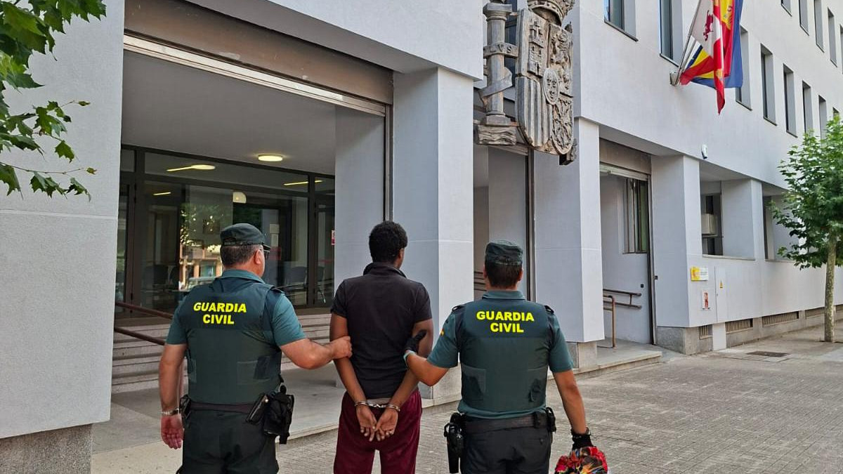 Imagen: Detención del presunto autor 