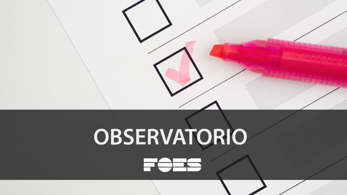 Imagen: El XXI Observatorio FOES se ha realizado entre el 25 de febrero y el 13 de marzo de 2025. 