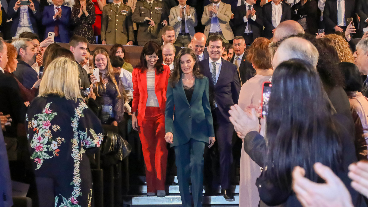 Imagen: ICAL /  La reina doña Letizia preside el acto central del Tour del Talento en León y proclamación del Premio Princesa de Girona CreaEmpresa 2025