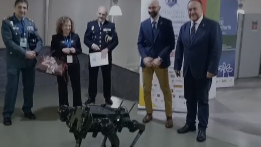 Imagen: Demostración de seguridad en las jornadas