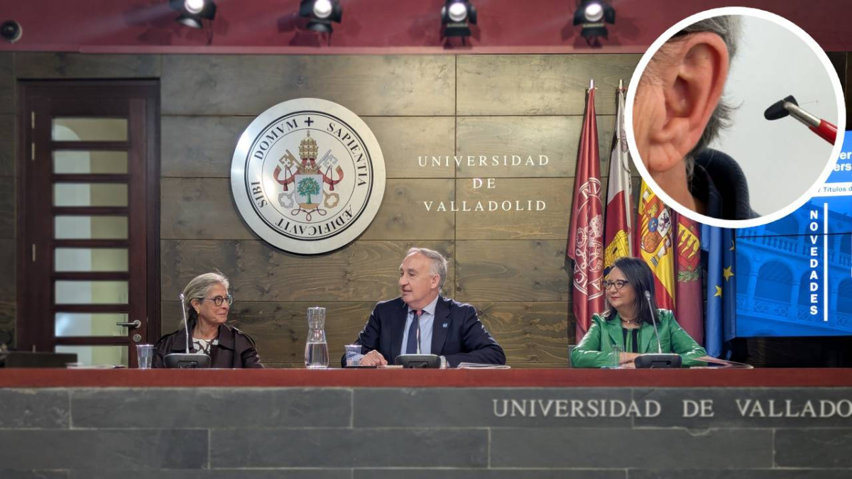Imagen: Pilar Garcés (i), Antonio Largo y Cristina de la Rosa, durante la rueda de prensa. esRadio CyL 