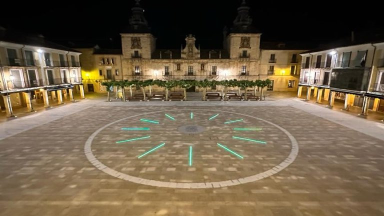 Imagen: Plaza Mayor de El Burgo de Osma. 