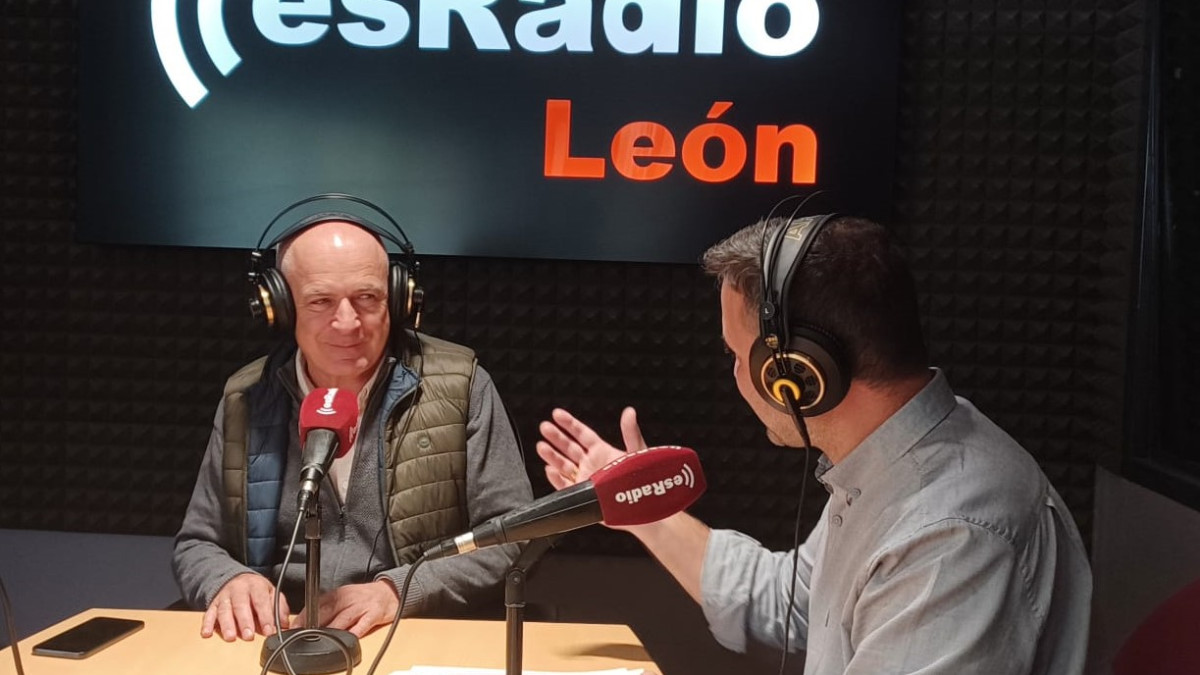 Imagen: José Antonio Turrado en la entrevista de Es La Mañana de León