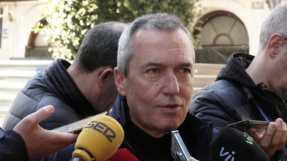 Imagen: Ayuntamiento de Valladolid. El concejal de Urbanismo, Ignacio Zarandona, habla sobre el incendio en el Teatro Lope de Vega.