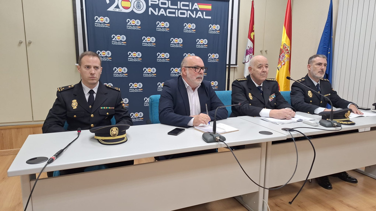 Imagen: Rueda de prensa en la Subdelegación del Gobierno en la que se ha informado de todo lo sucedido. 