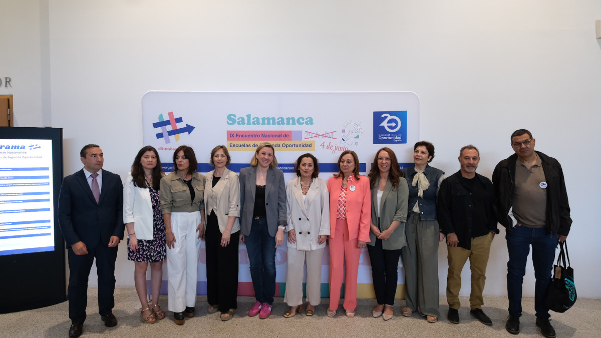 Imagen: Encuentro Nacional de Escuelas de Segunda Oportunidad. JCYL