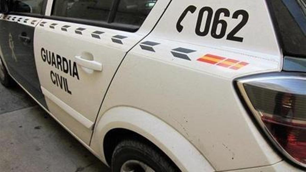 Imagen: Coche patrulla de la Guardia Civil. 