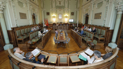 Ayuntamiento de Valladolid. Sesión correspondiente al pleno ordinario del mes de julio.