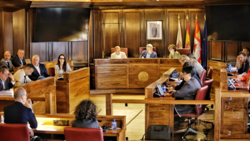 Pleno del Ayuntamiento de Soria.