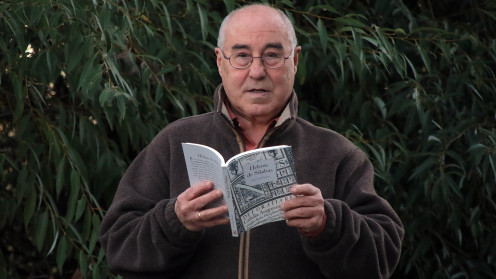 El escritor José Luis Puerto, en León- Peio García