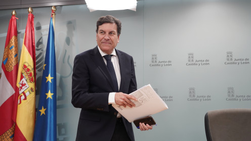 Carlos Fernández Carriedo, portavoz de la Junta en funciones. Imagen: ICAL